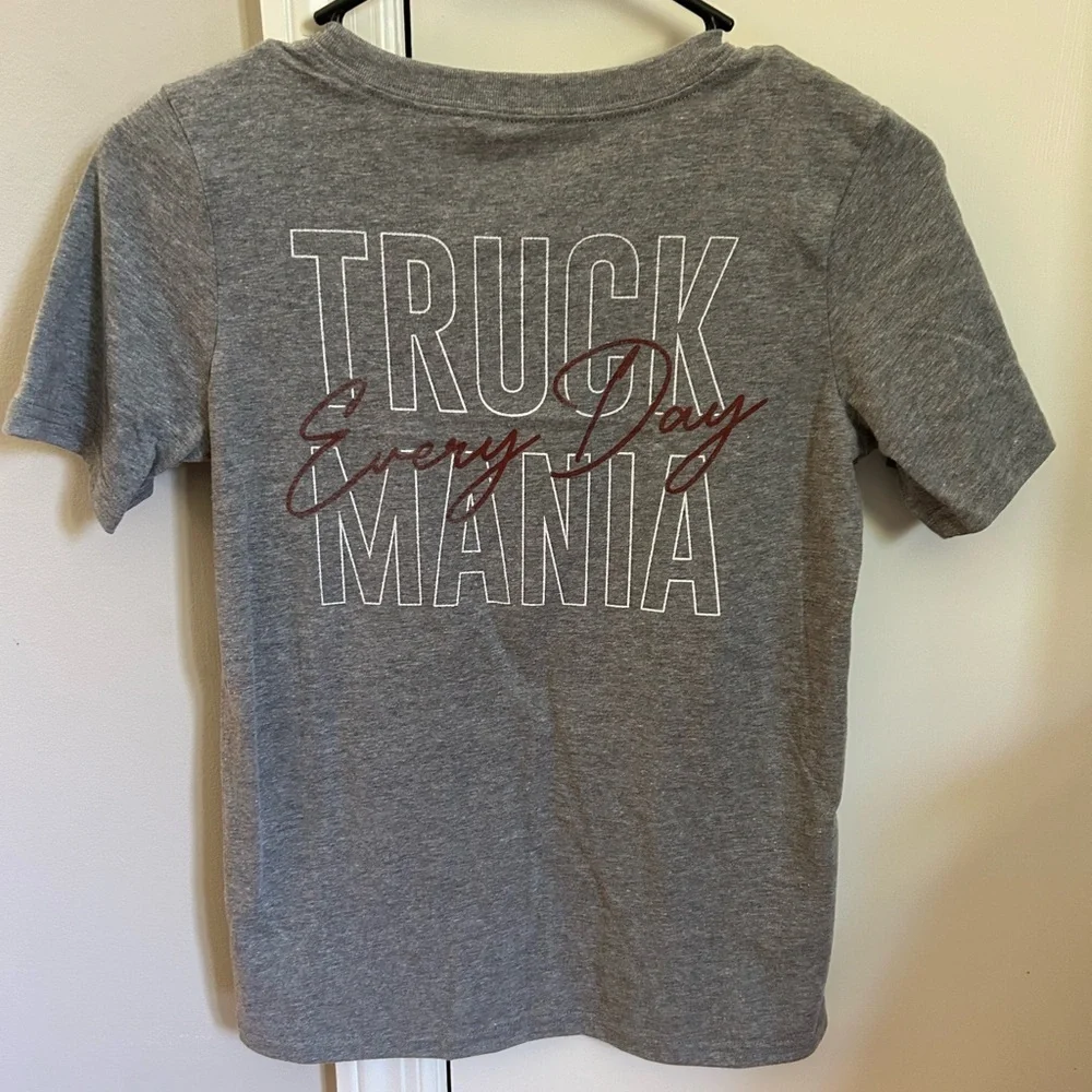 NWOT Carter's Kids Gray Monster Truck T-Shirt, Size 10